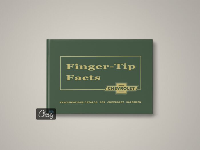 1956 Chevrolet Fingertip Facts Book 01