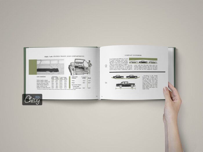 1956 Chevrolet Fingertip Facts Book 06