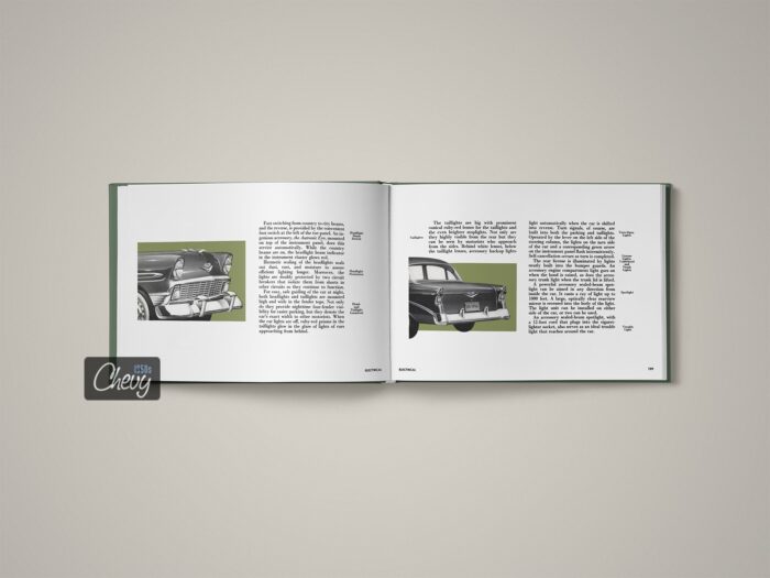 1956 Chevrolet Fingertip Facts Book 13