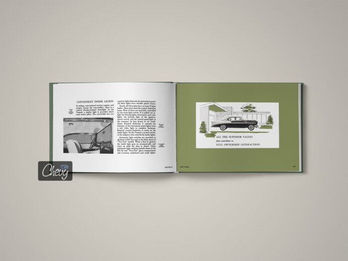 1956 Chevrolet Fingertip Facts Book 14