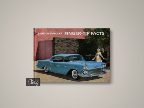 1958 Chevrolet Finger-Tip Facts Book - 01