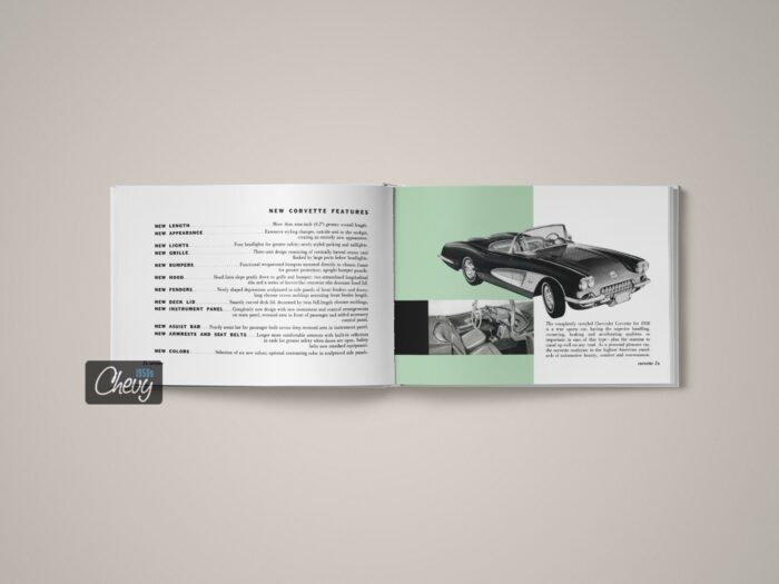 1958 Chevrolet Finger-Tip Facts Book - 12