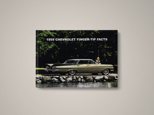 1959 Chevrolet Finger-Tip Facts Book 01