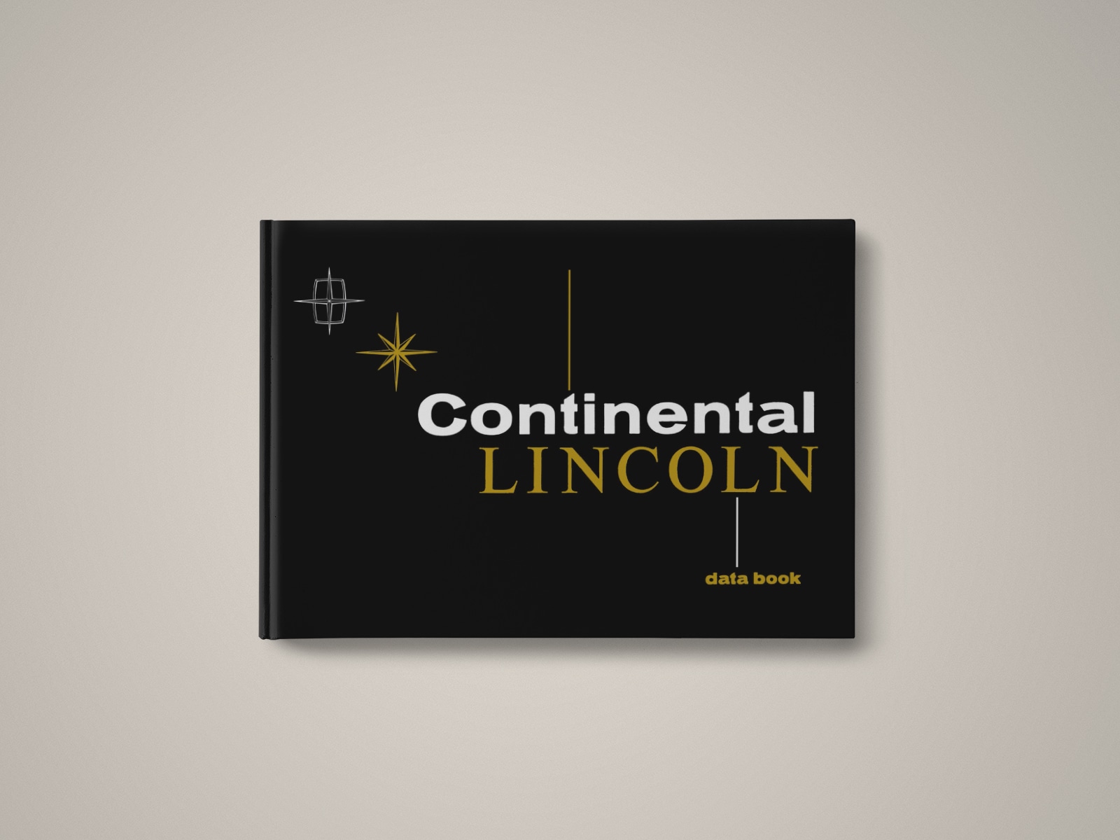 1959 Lincoln & Continental Data Book - 01